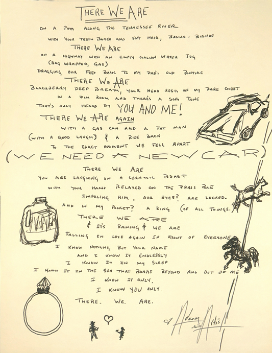 Handwritten Lyrics